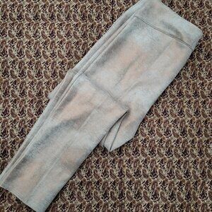 Anthropologie Rose Gold Pull-on Leggings size 31